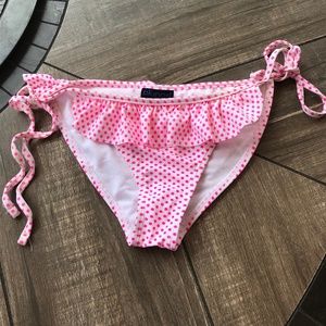NWOT Polka Dot Bikini Bottoms Sz XS